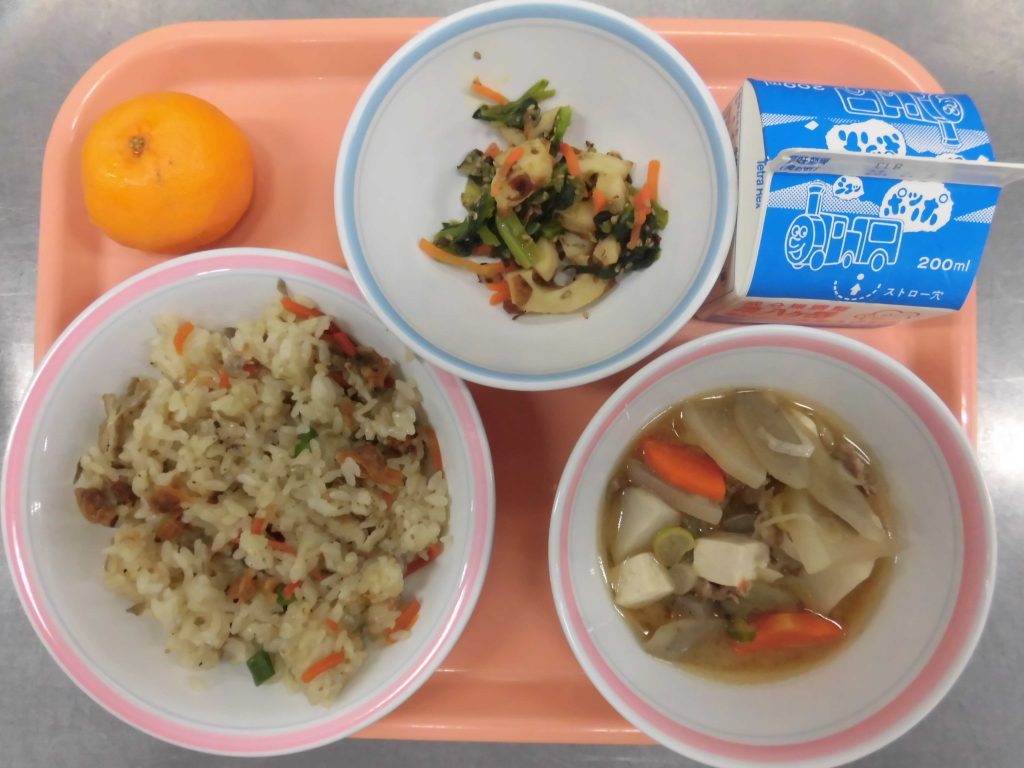 １月３０日全国学校給食週間